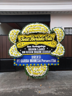 Papan Bunga Duka di Trirukun